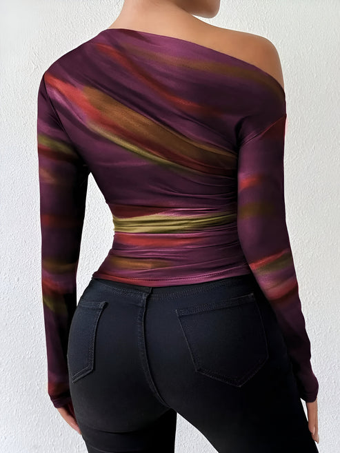 Ivelisse | elegante casual langarm-t-shirt