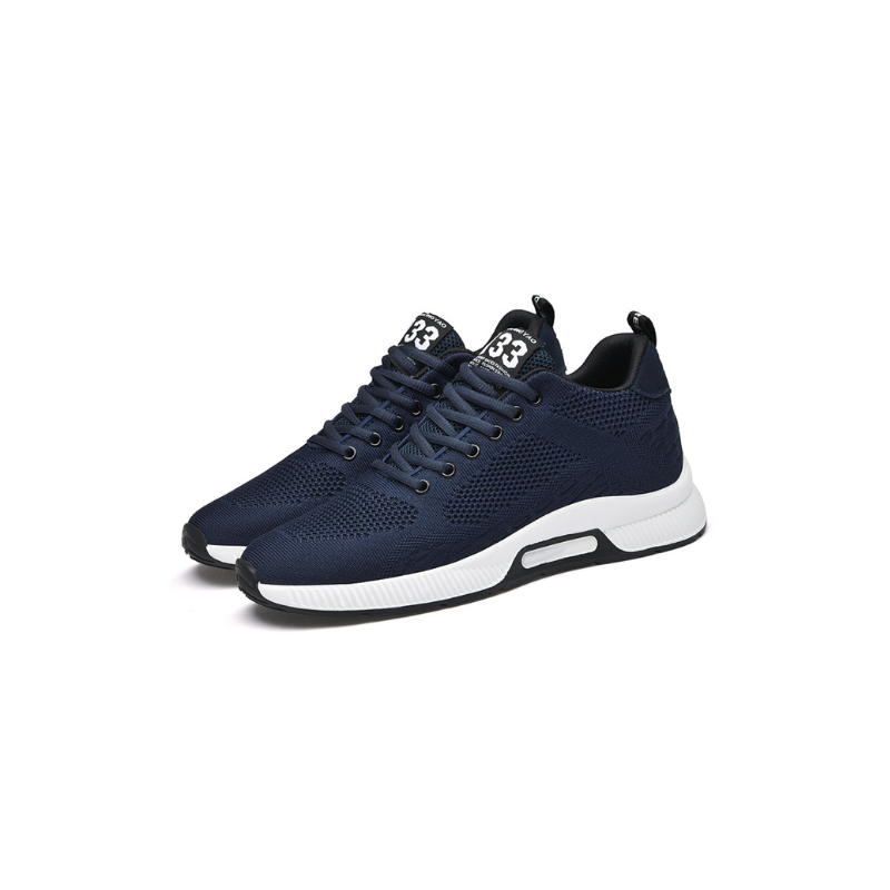 Comfortabele herensneakers met hakken