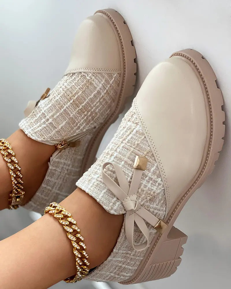 Schuhe mit Reißverschluss und Absatz für Frauen Mivona