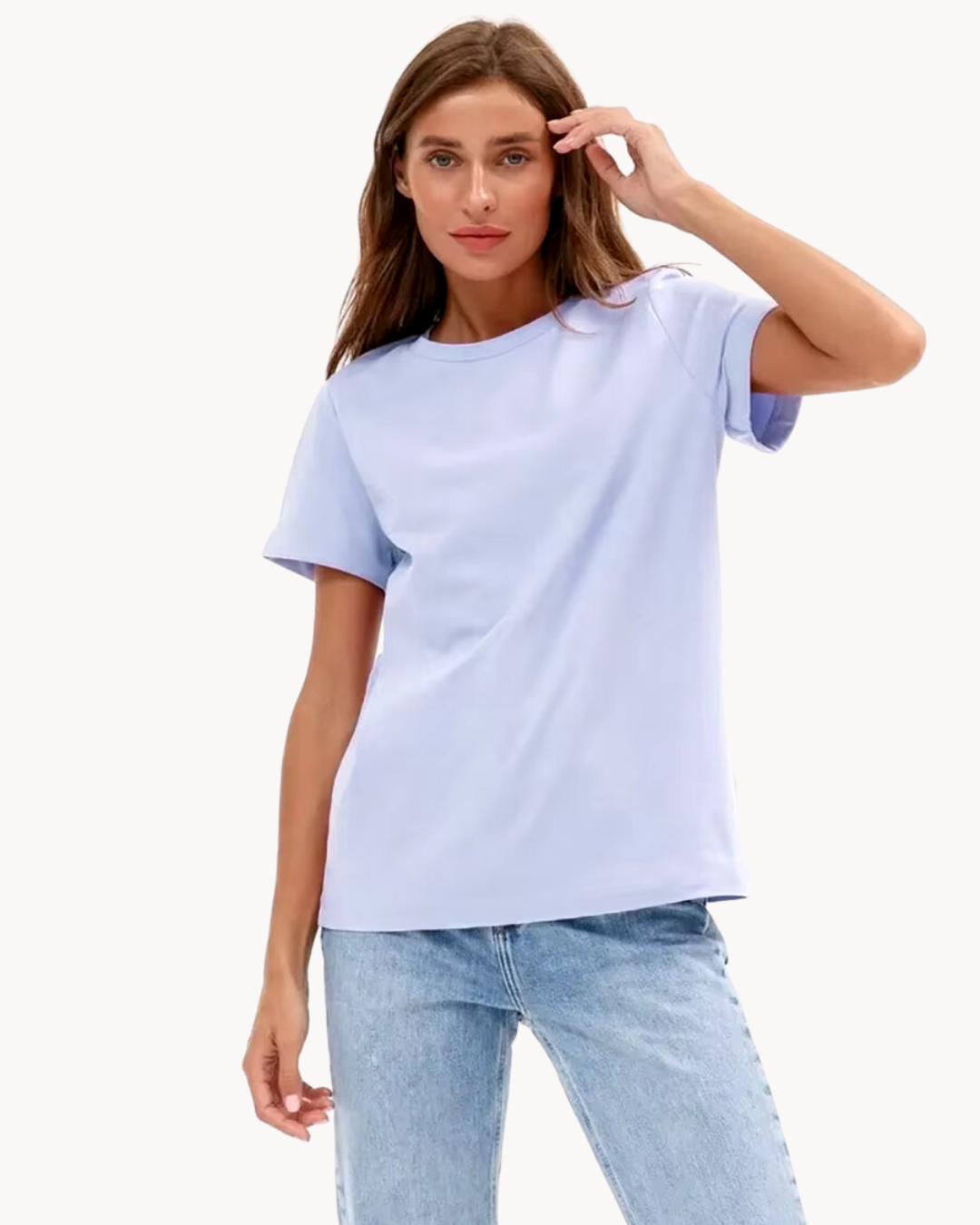Collet - luxe zachte stretch - dames - t-shirt