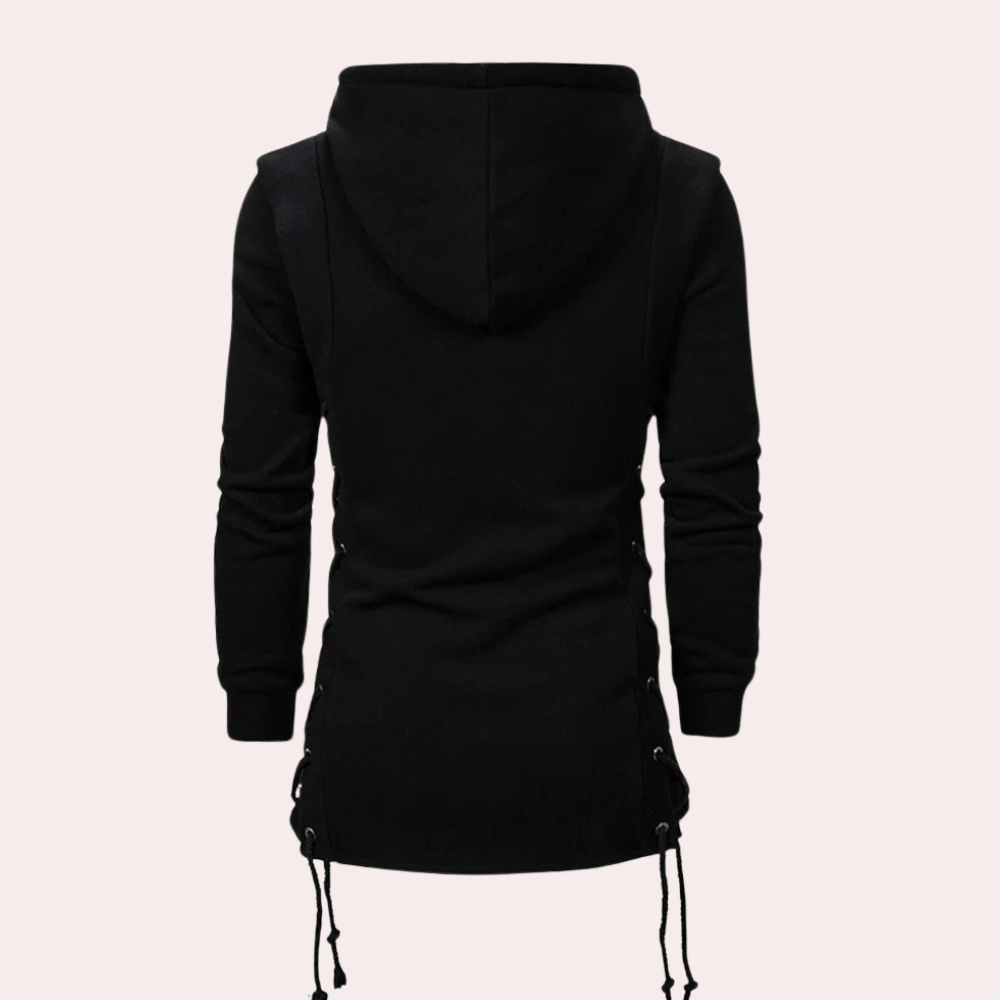 Stijlvolle herenjas met capuchon alfons collectie