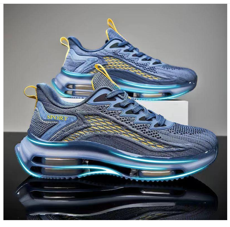 Esport - casual, ademende sneakers met dubbel luchtkussen