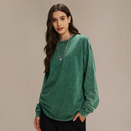 Maxus - klassiek overhemd met ronde hals