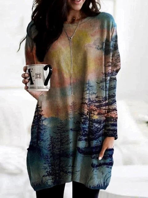 Elaine - lange trui voor dames