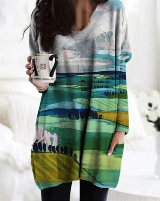 Elaine - lange trui voor dames