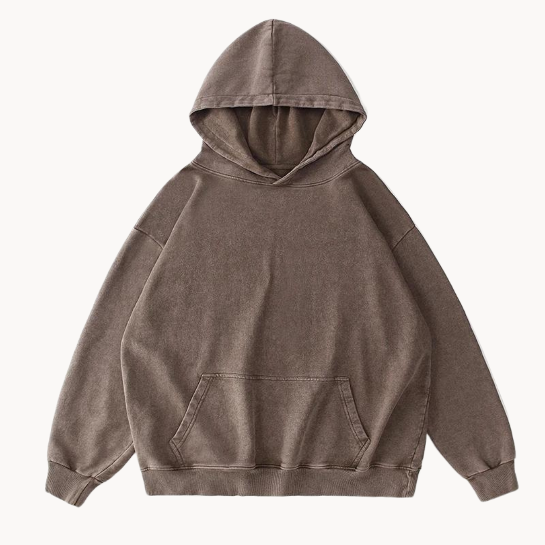 Bratis - vintage fleece comfort heren hoodie