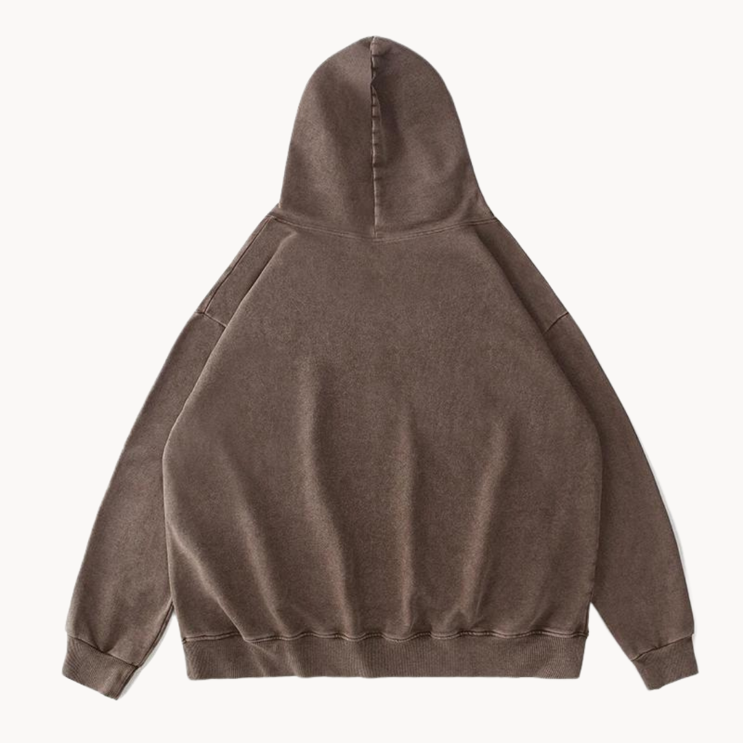 Bratis - vintage fleece comfort heren hoodie