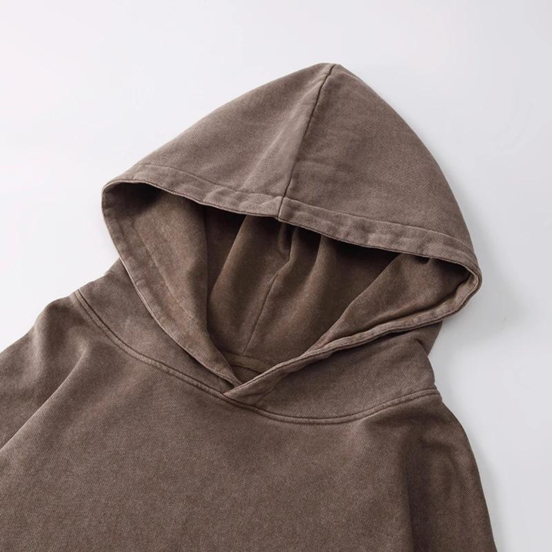 Bratis - vintage fleece comfort heren hoodie