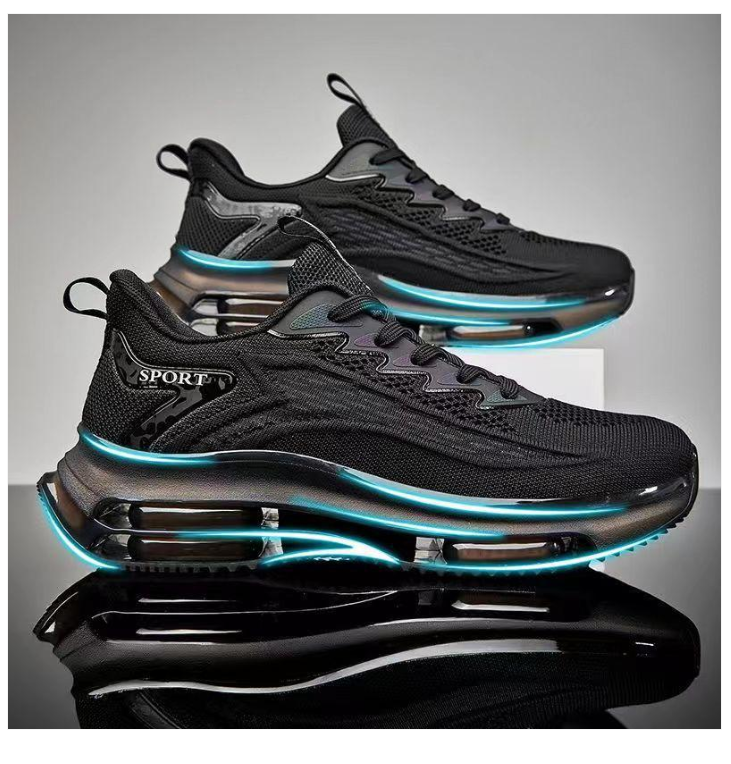 Esport - casual, ademende sneakers met dubbel luchtkussen