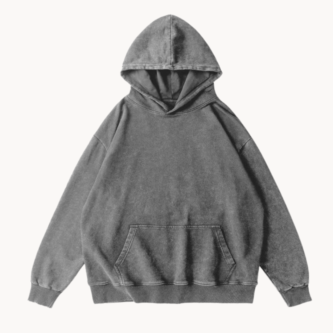 Bratis - vintage fleece comfort heren hoodie