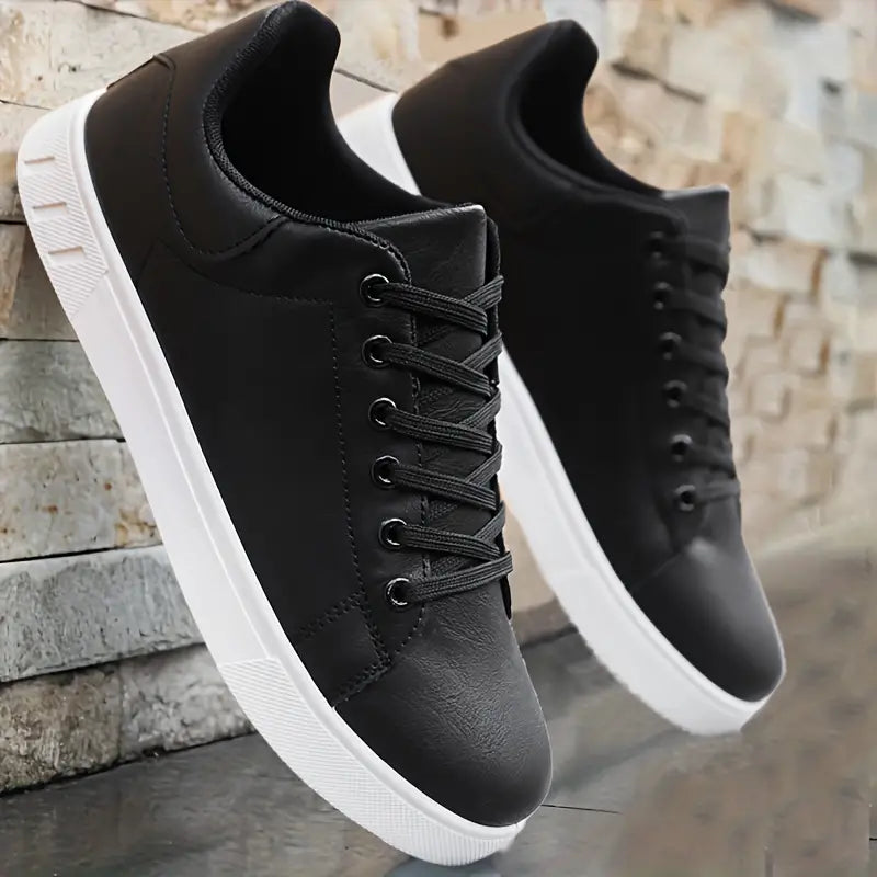 Comfortabele heren veterschoenen met comfortabele zool