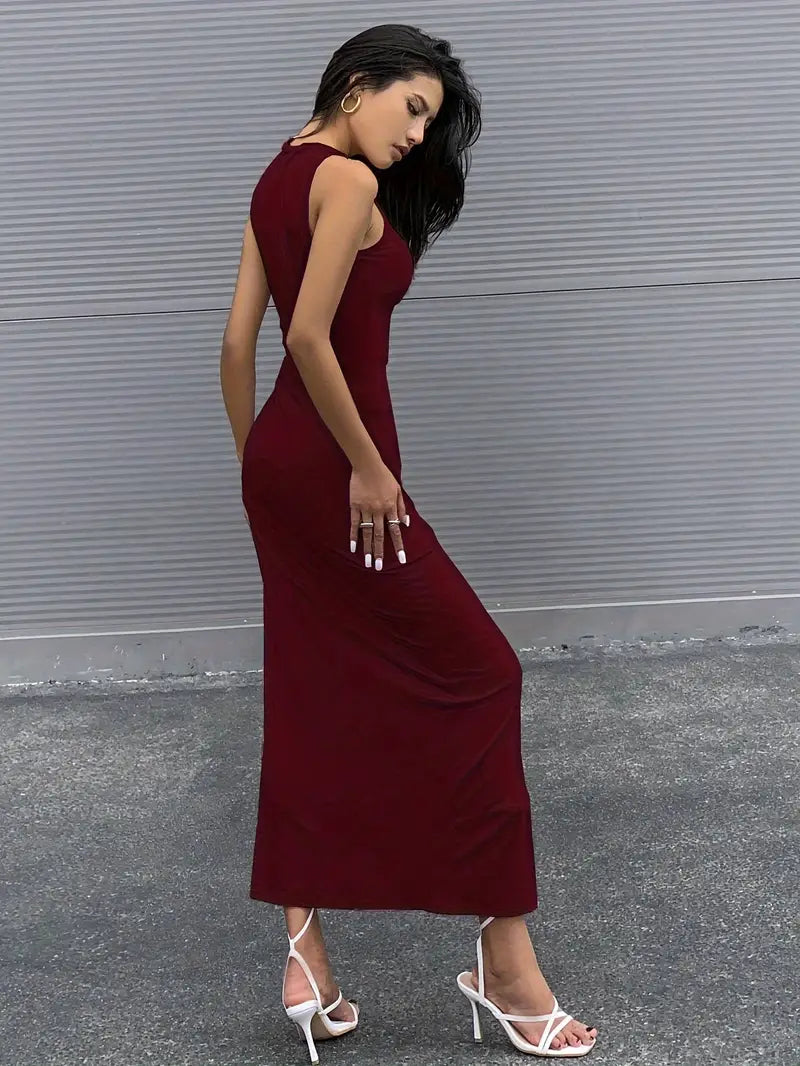 Hannah - tweedelige crop top en hoge taille broek met wijde pijpen