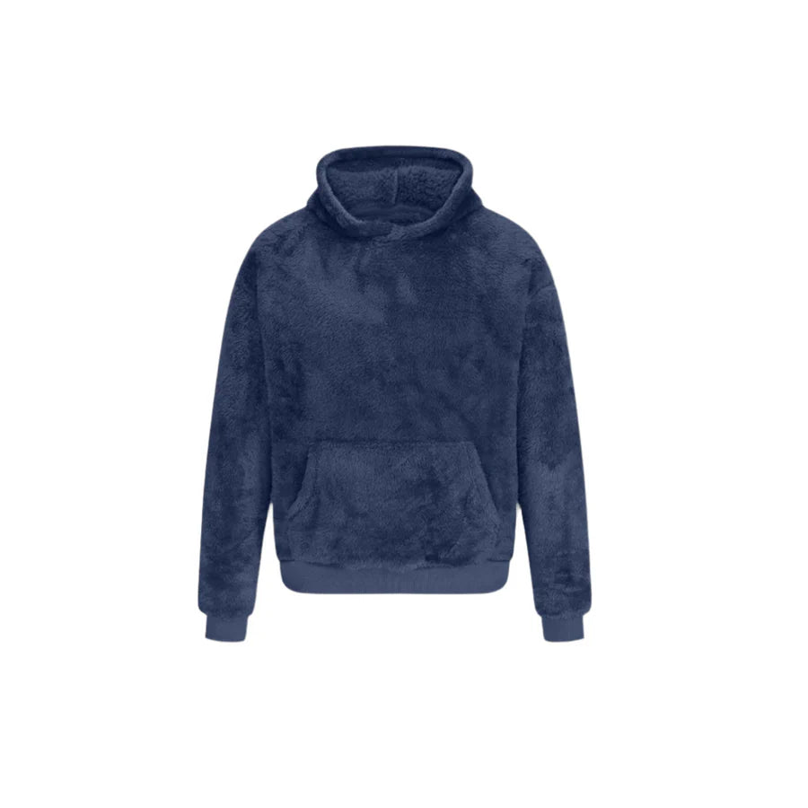 Teddy - gezellige herenhoodie met fleecevoering