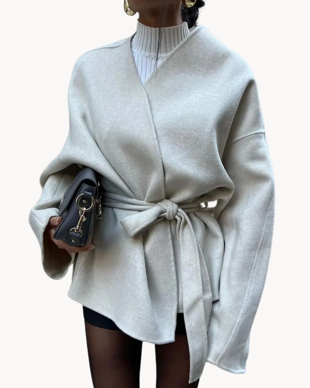 Ophelia - getailleerd damesjack met chic ceintuurdesign