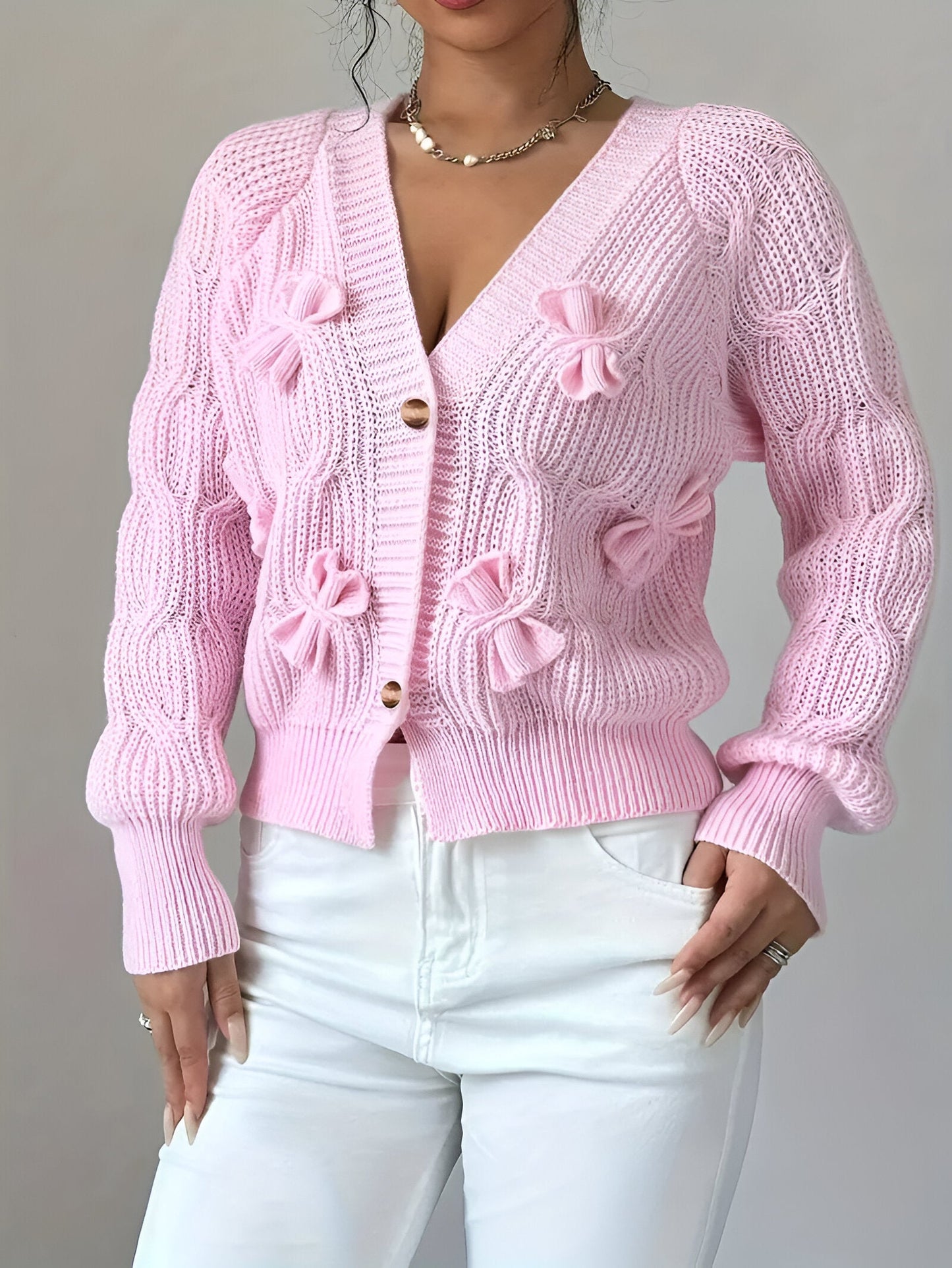 Ria | vrouwelijk elegant gebreid vest