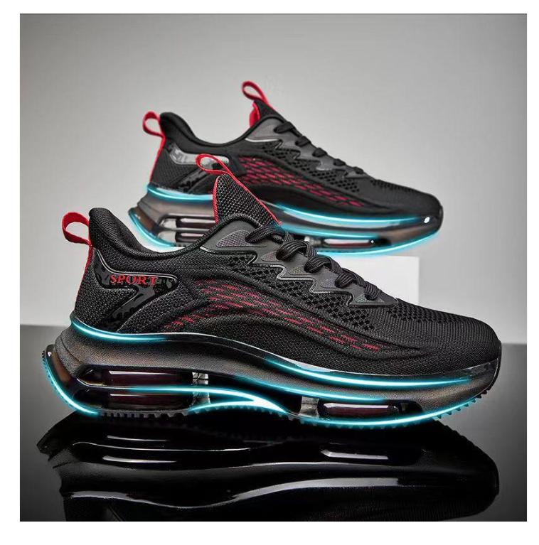 Esport - casual, ademende sneakers met dubbel luchtkussen