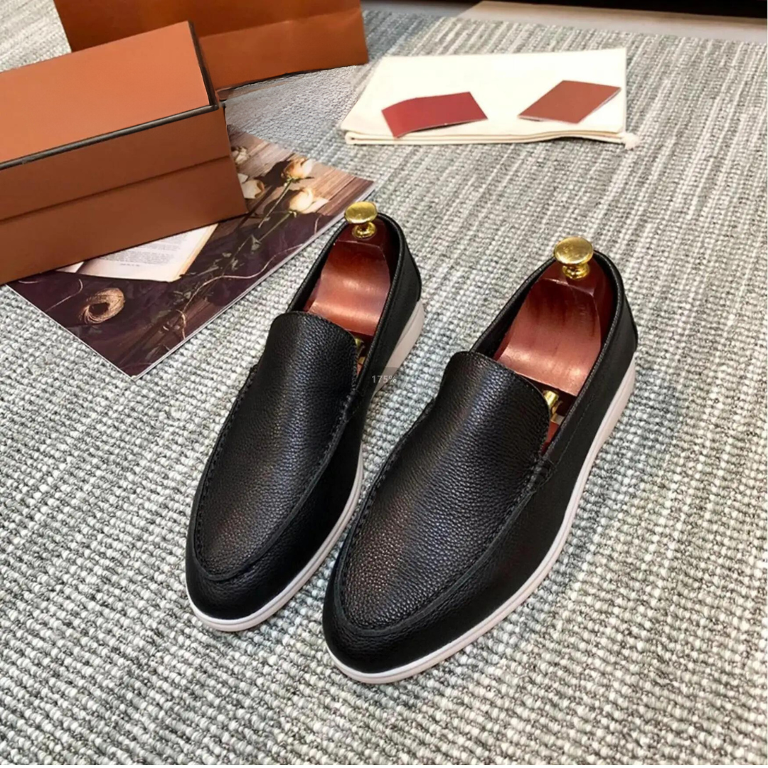 Elegante herenloafers van hoogwaardig leer