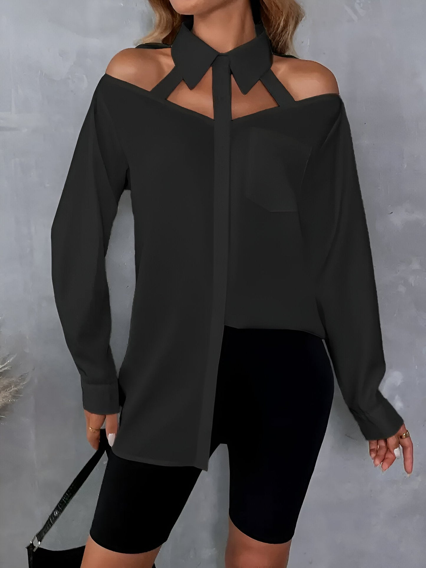 Nayra | stijlvol overhemd met knoopsluiting