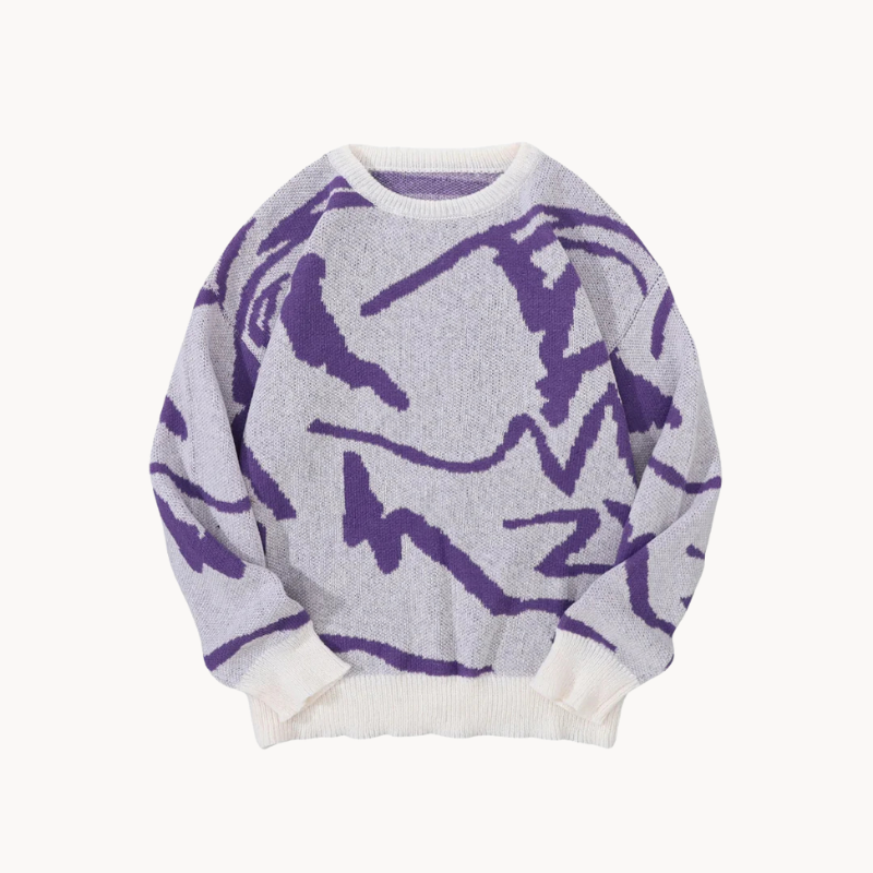 Myrkin - luxe eigentijdse gebreide trui voor heren