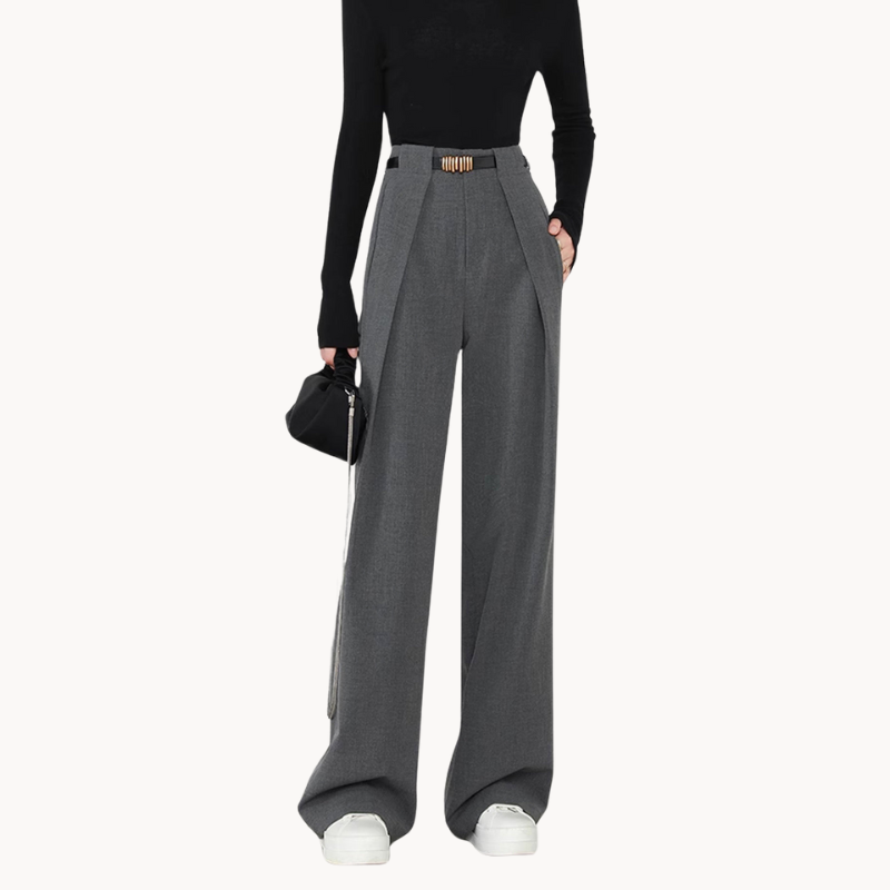 Naya - effortless tailored fit rechte damesbroek