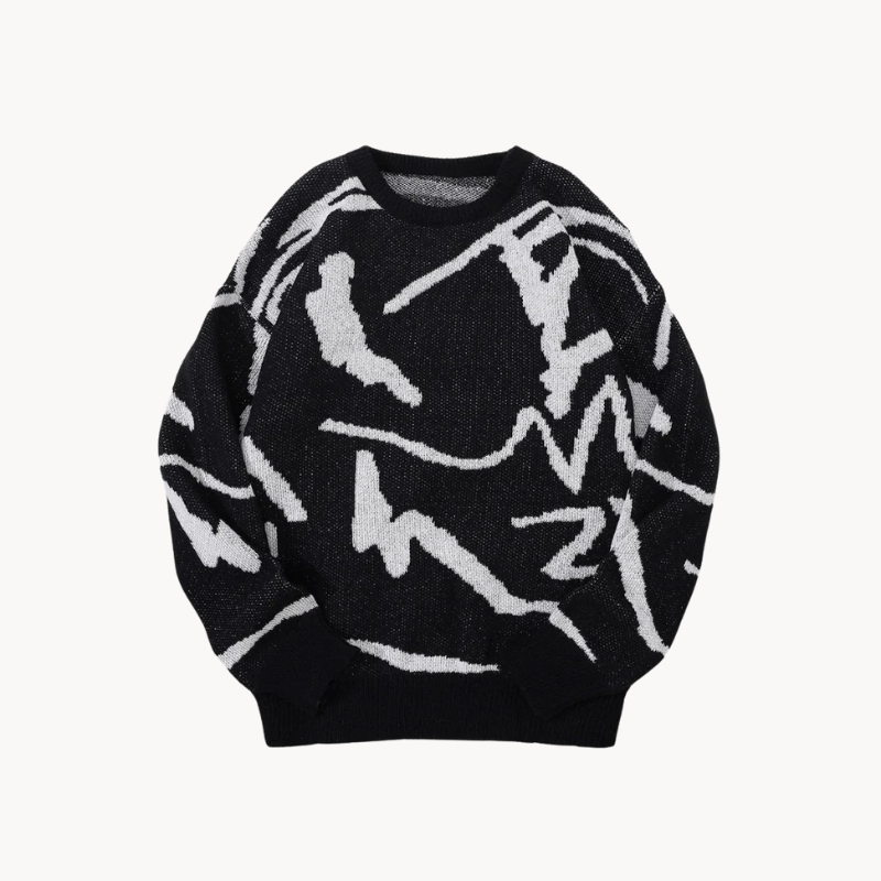 Myrkin - luxe eigentijdse gebreide trui voor heren