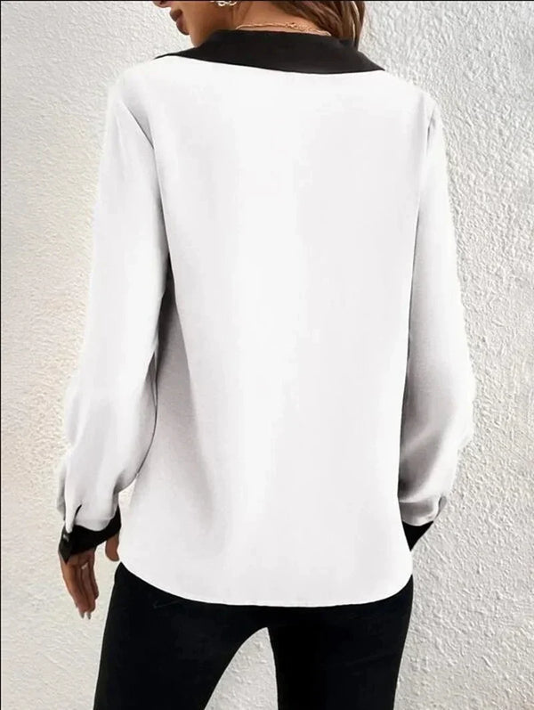 Margot – Elegante zakelijke blouse voor dames