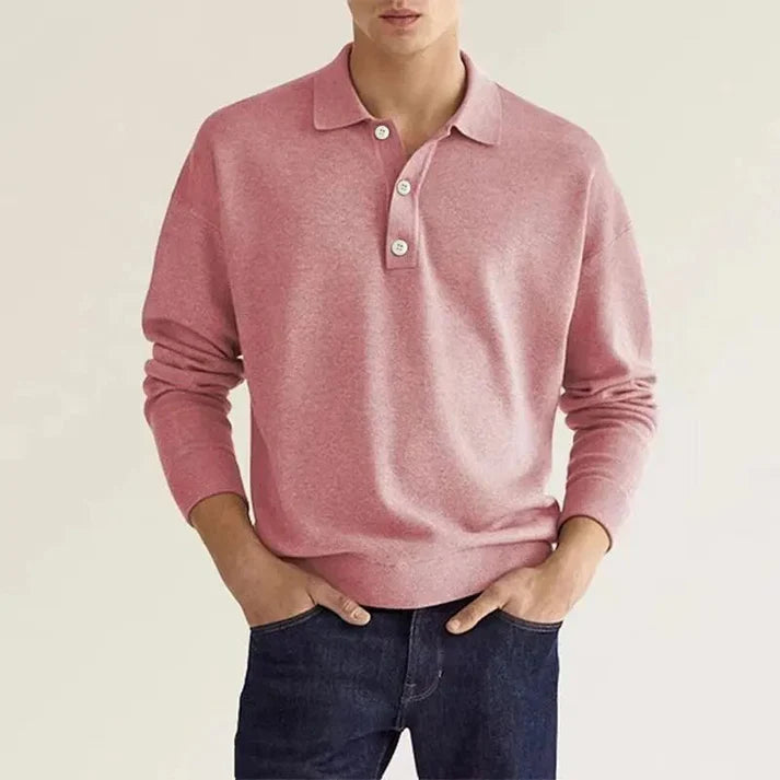 Elias - poloshirt lange mouwen
