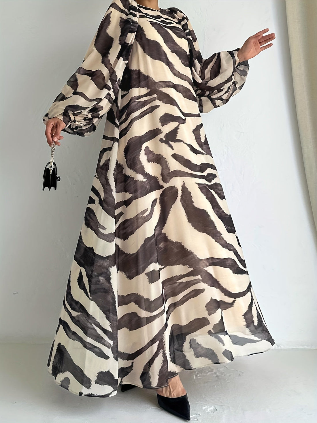 Zola | maxi-jurk met riem