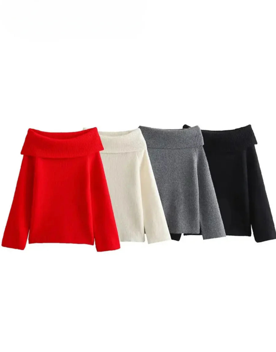 Xenia - off-shoulder stijlvolle damestop