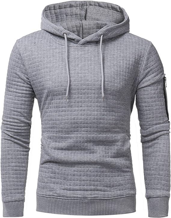 Trui met capuchon voor koude winterdagen en behaaglijk comfort voor mannen