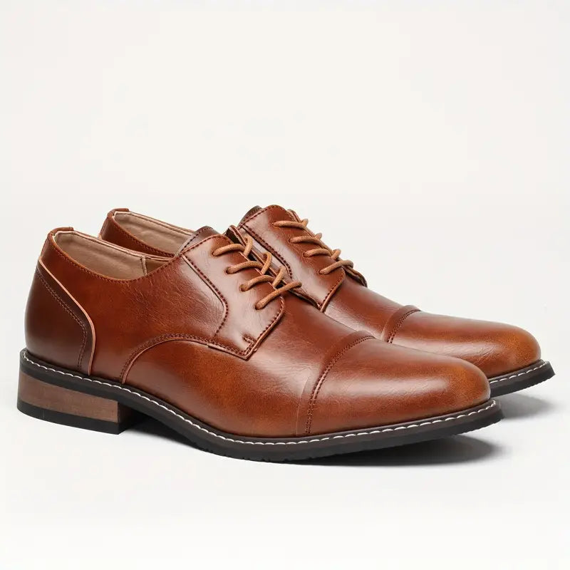 Harrison - stevige vintage derbyschoenen voor heren