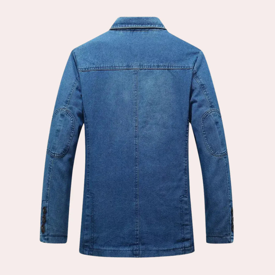 Logan - stijlvolle klassieke denimblazer voor de moderne man