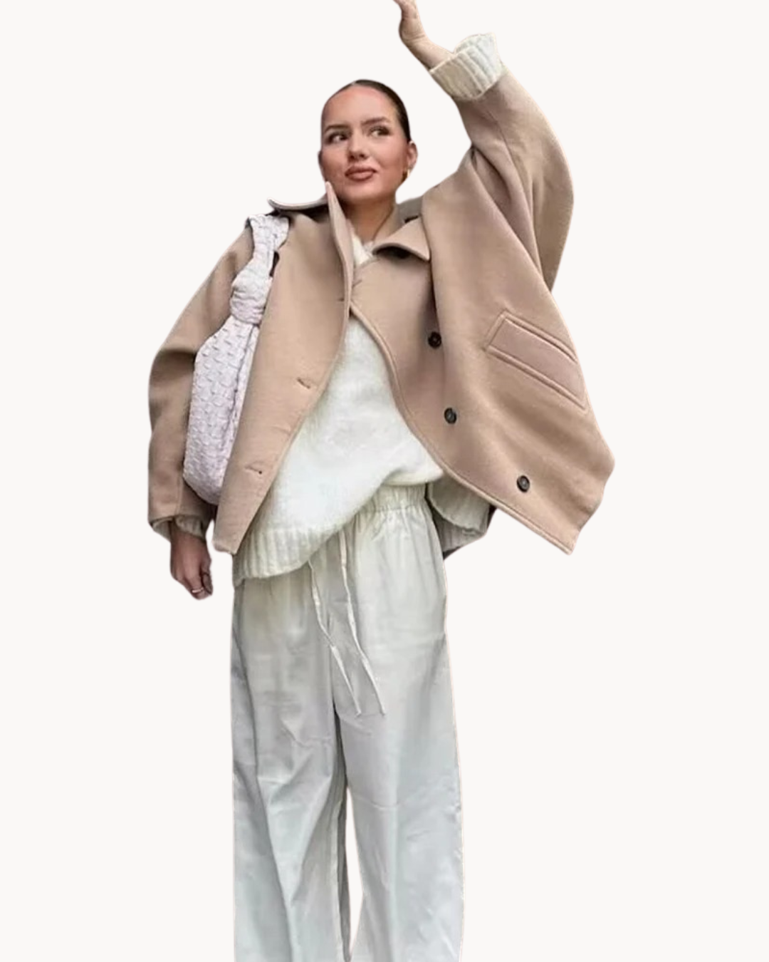 Ida - winddichte bescherming luxueuze warme jas voor vrouwen