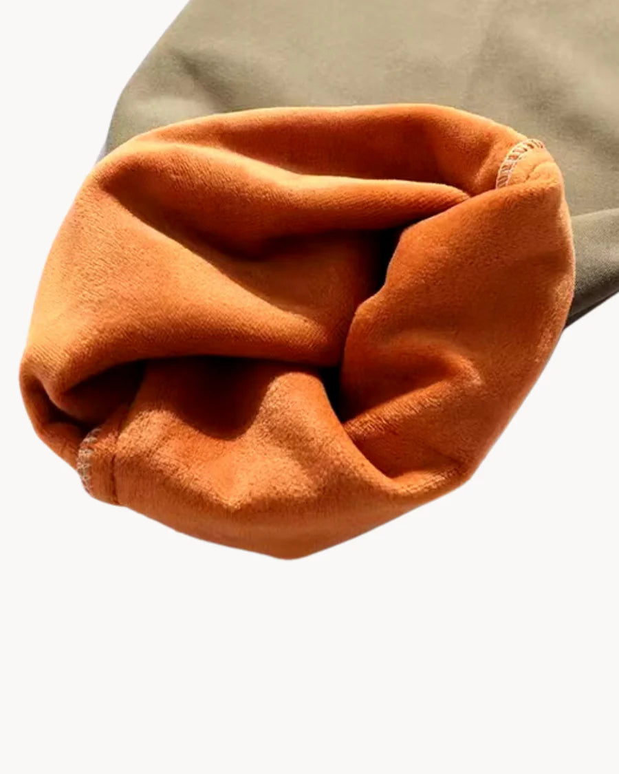 Adrie - premium fleece comfort cargobroek voor heren