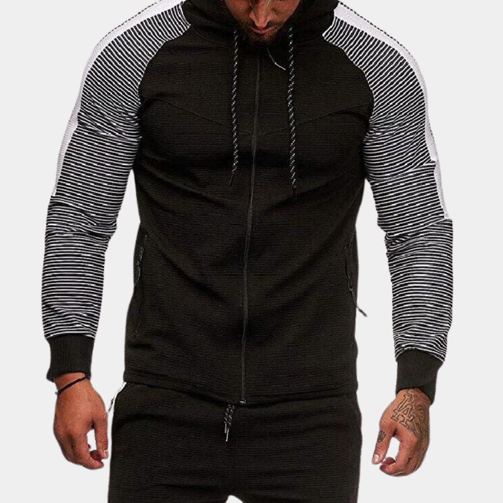 Niko - stijlvolle herenjas met capuchon voor een moderne look