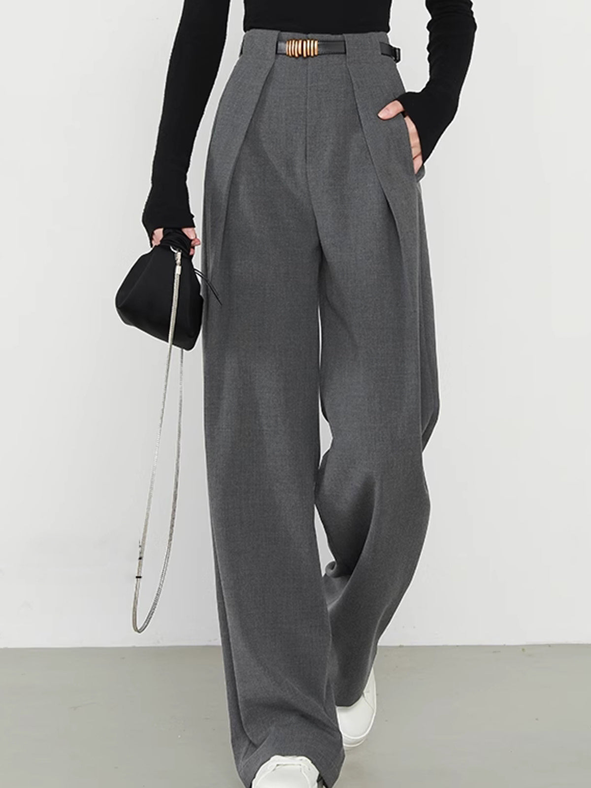 Naya - effortless tailored fit rechte damesbroek