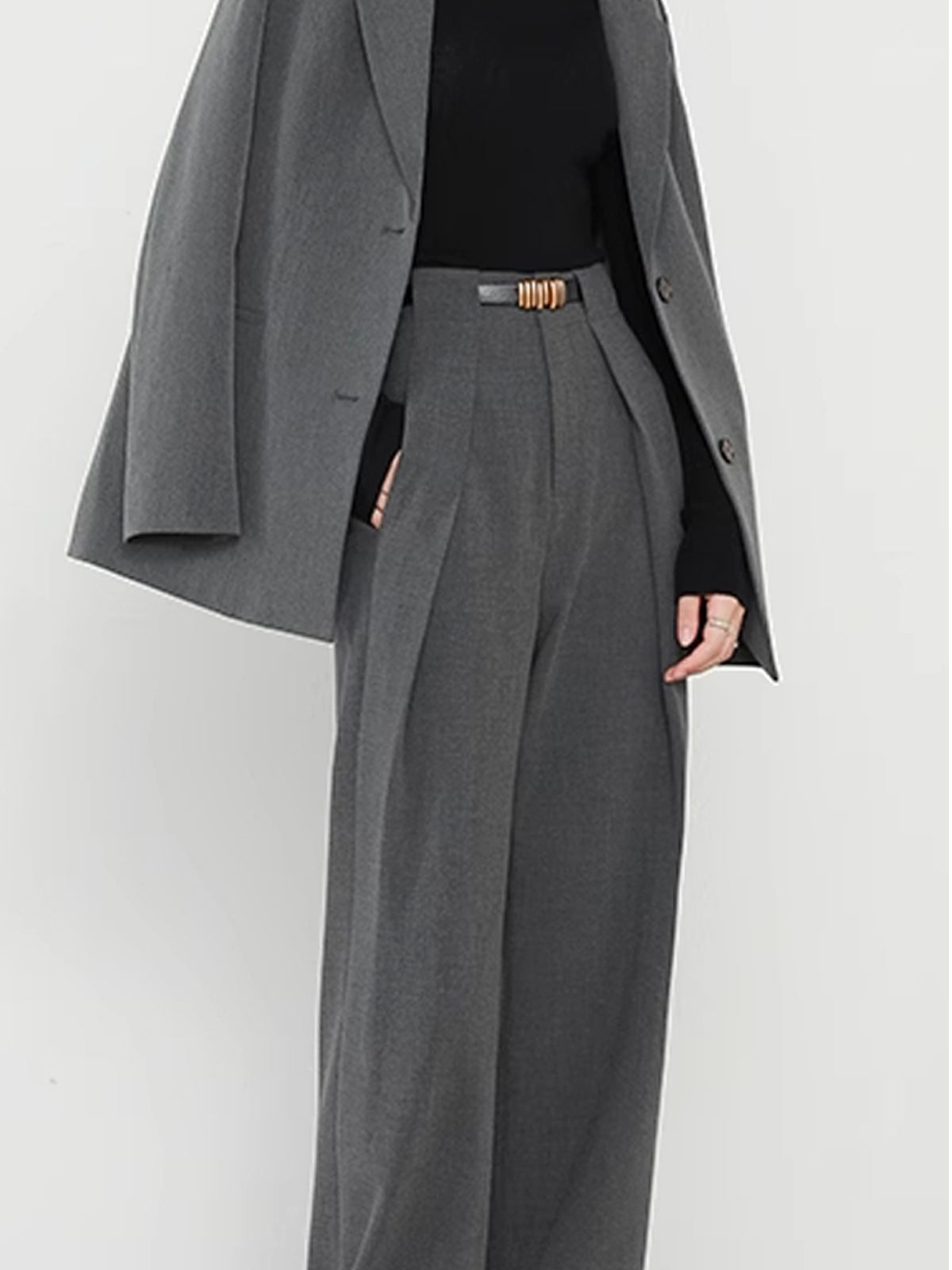 Naya - effortless tailored fit rechte damesbroek