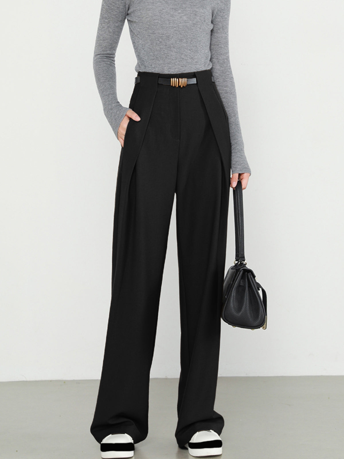 Naya - effortless tailored fit rechte damesbroek