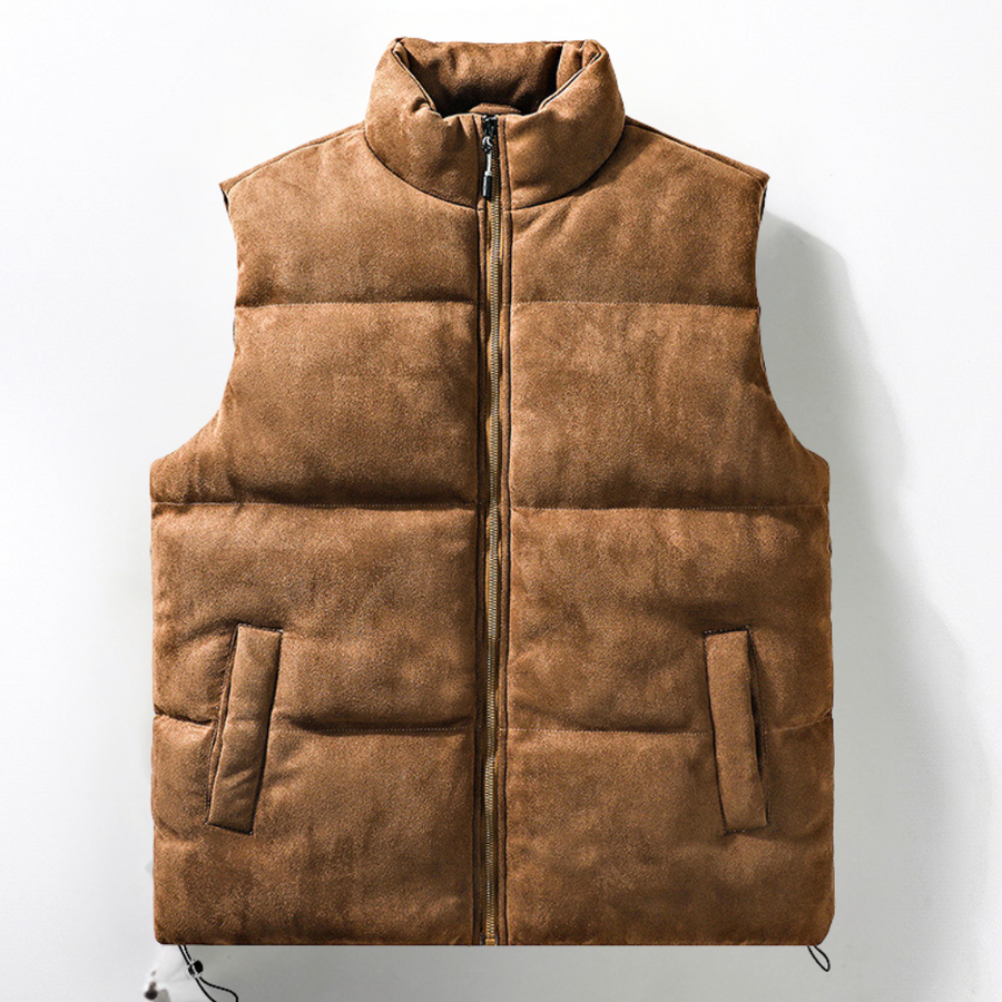 Kawika - comfortabel mouwloos wintervest voor heren