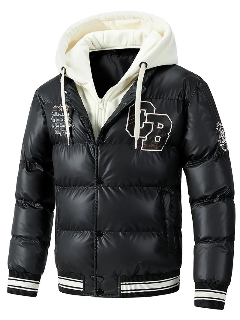 Casual herenjack met capuchon - niklas