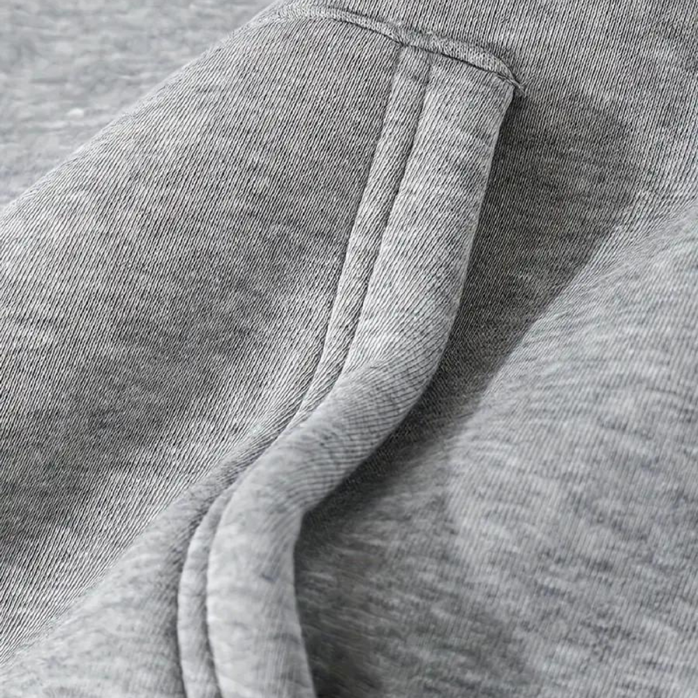 Melle - comfortabele fleece hoodie voor heren douillet