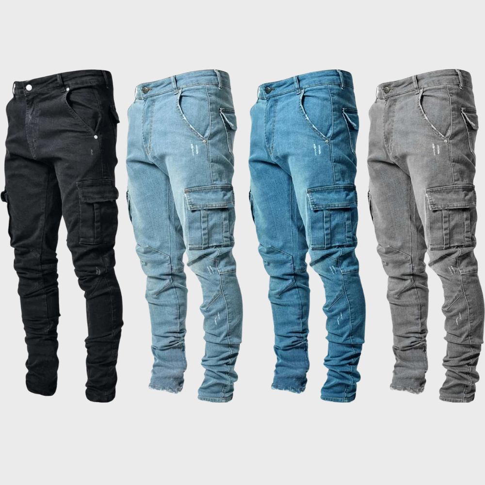 Jakki - supercomfortabele ultra-stretch herenjeans voor de vrije tijd