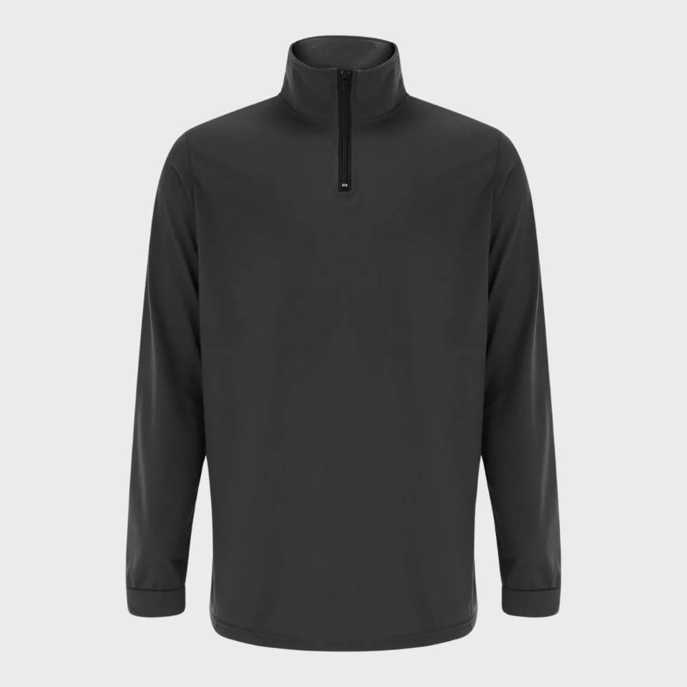 Warme herentrui met ritssluiting