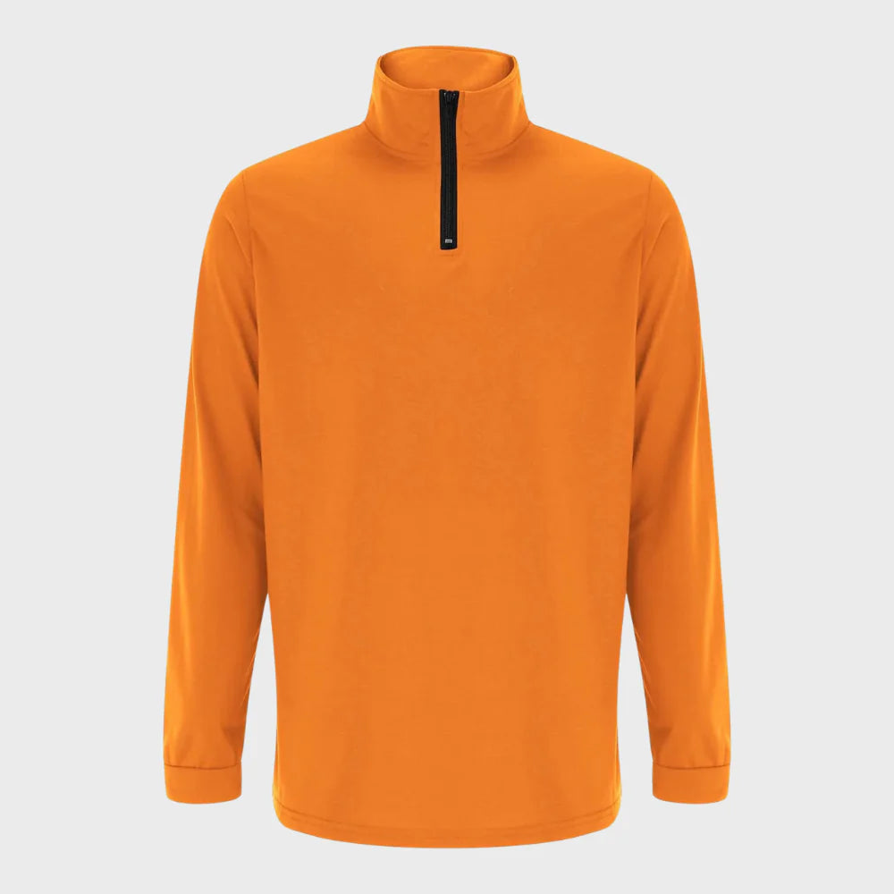 Warme herentrui met ritssluiting