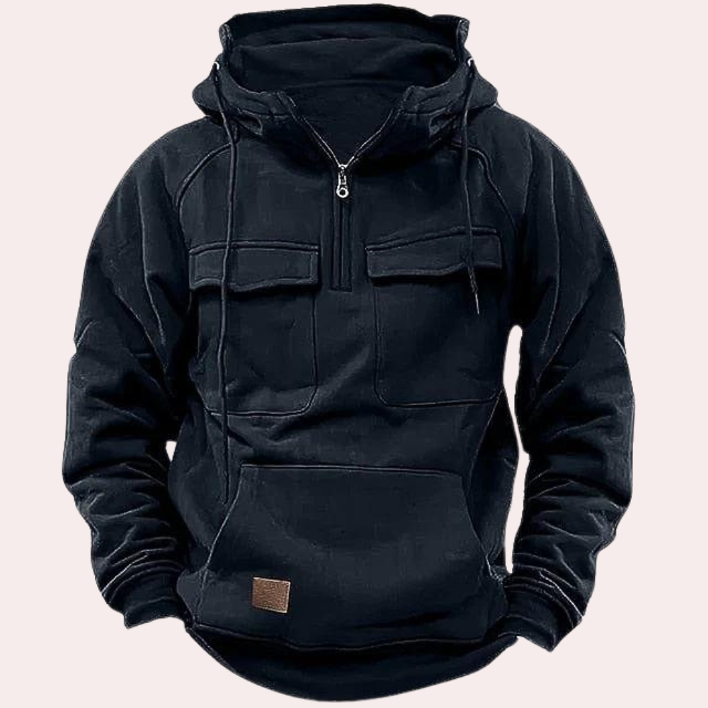 Stijlvolle herenhoodie voor de winter