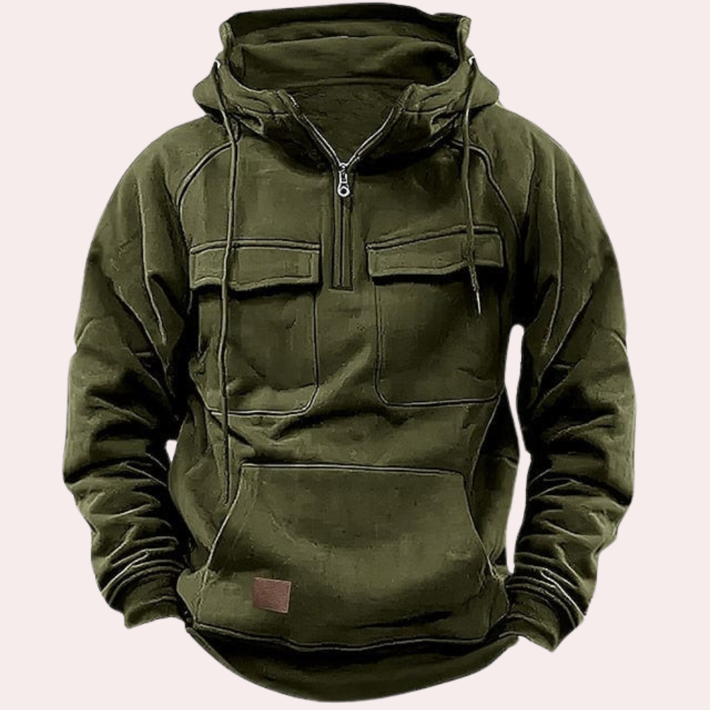 Stijlvolle herenhoodie voor de winter