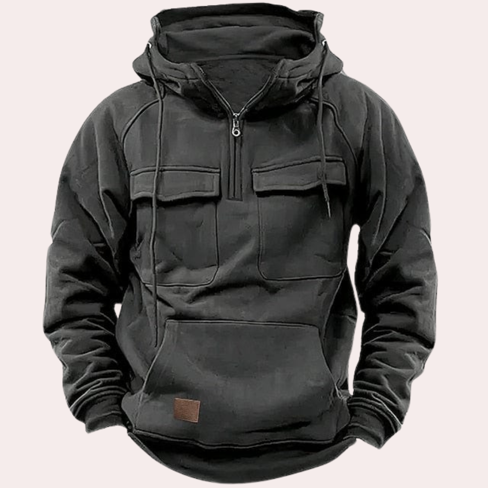Stijlvolle herenhoodie voor de winter