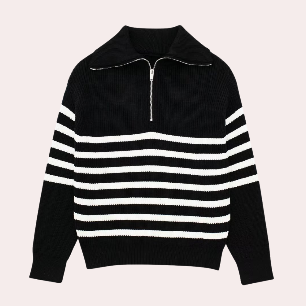 Chique - damestrui met modieuze ritssluiting