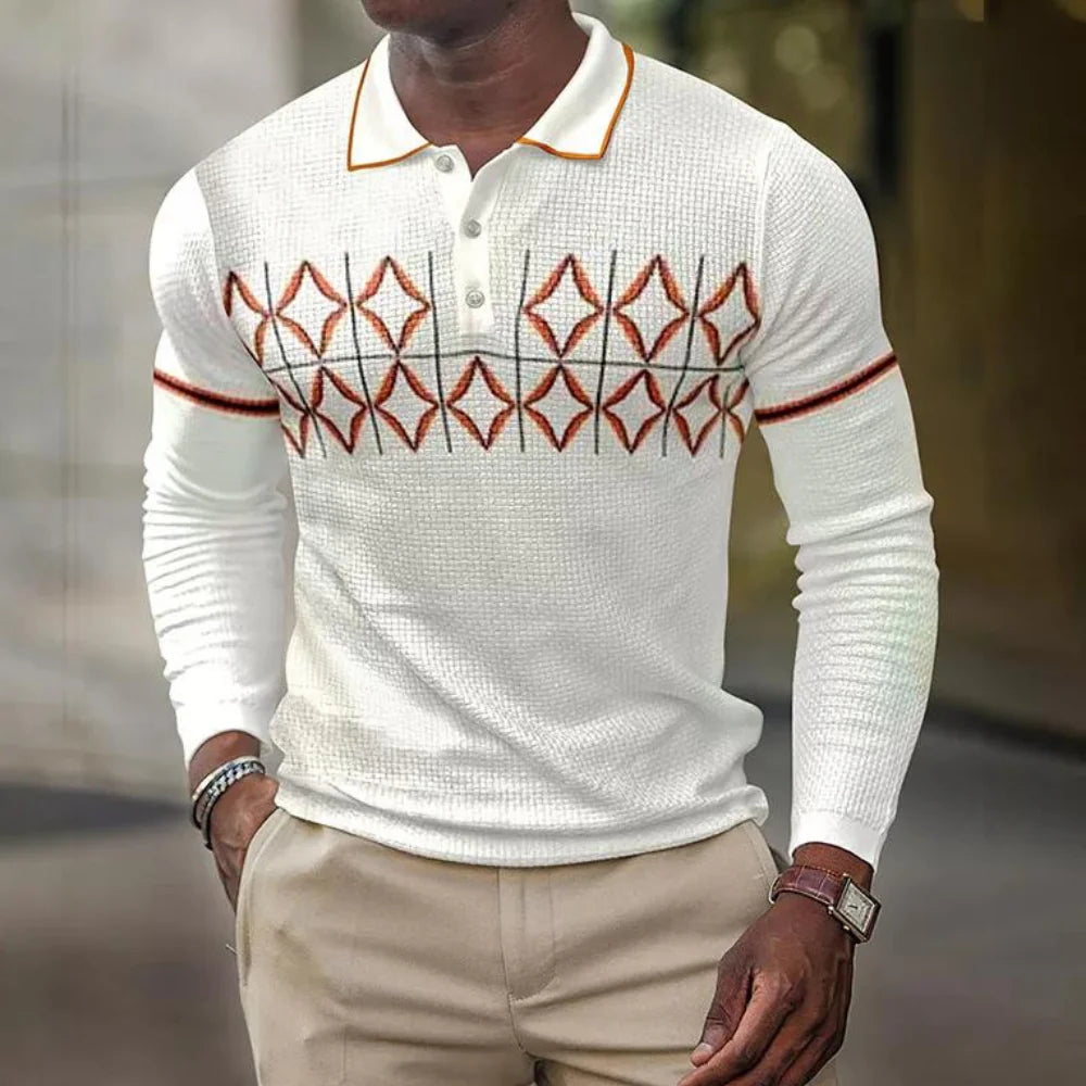 Ernest - shirt met lange mouwen voor heren