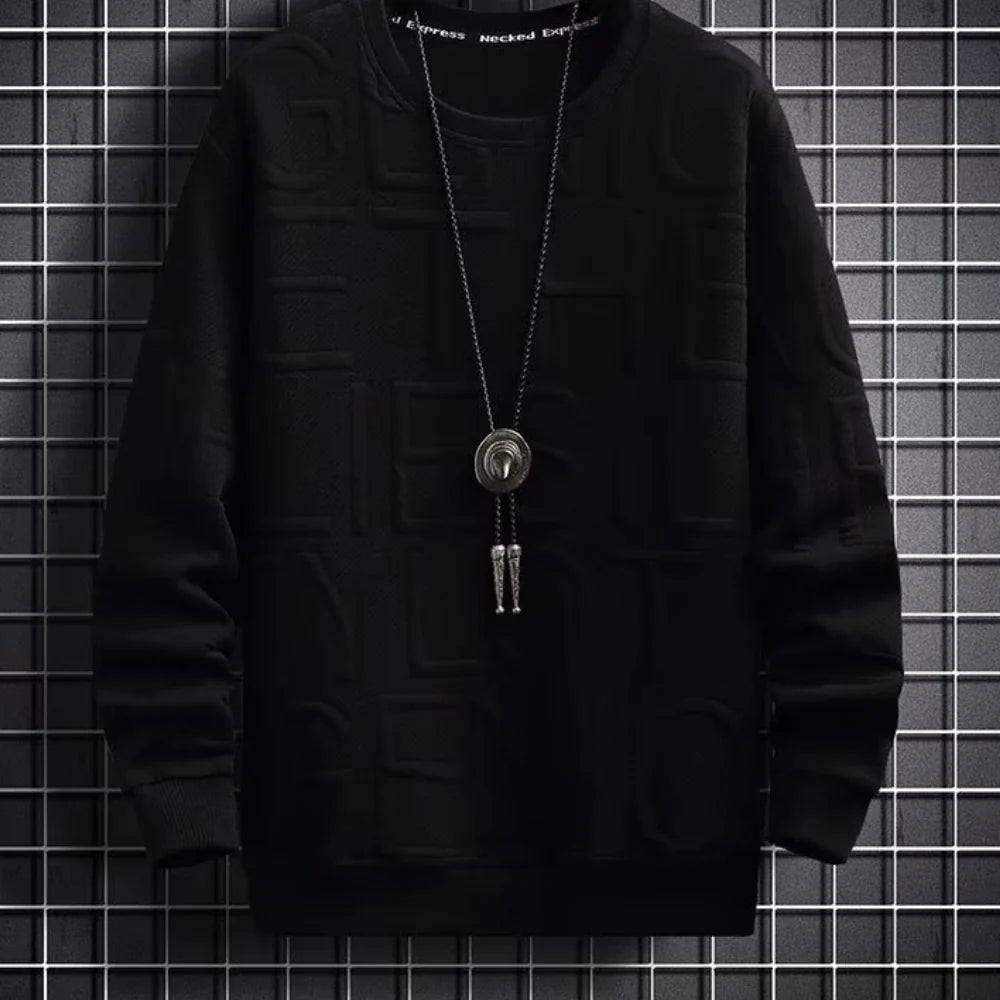 Rolf - herentrui met reliëfstructuur